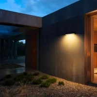 Bot Lighting Avenue solar outdoor led wall lamp