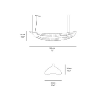 Slide Banana Leaf suspension Slide Banana Leaf suspension