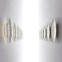 Fontana Arte Lunaire lampada da parete soffitto led