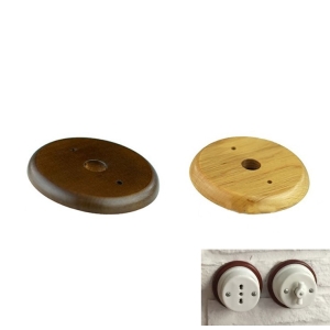 Wood Base for Installation Junction Box or Switch in ceramic or
