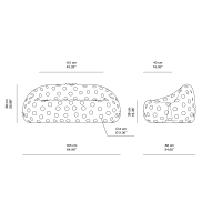 Plust Airball luminous sofa