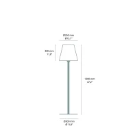Sovil Lounge outdoor floor lamp