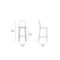 Kartell sgabello One More Please