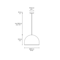 Flos My Dome suspension lamp