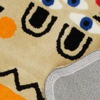 Qeeboo Carpet Oggian Shaped Qeeboo Carpet Oggian Shaped