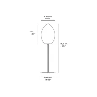 Sovil Egg outdoor floor lamp