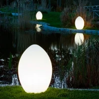 Sovil Egg lampada da terra con picchetto IP54