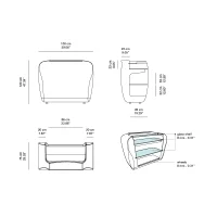 Slide Roller Bar bancone bar luminoso