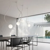 Karman Moony single led ceiling lamp