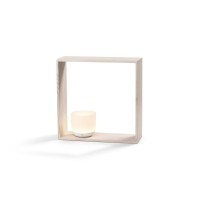 Flos Gaku Wireless lampada LED in legno da tavolo ricaricabile