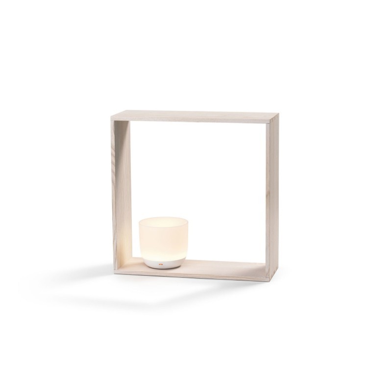 Flos Gaku Wireless lampada LED in legno da tavolo ricaricabile Flos Gaku Wireless lampada LED in legno da tavolo ricaricabile
