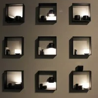 Flos Gaku Wireless lampada LED in legno da tavolo ricaricabile