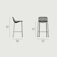 Kartell Hiray stool