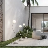 Karman Moony lampada da terra led per esterno