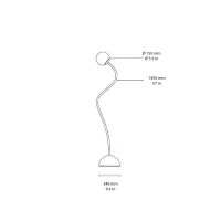 Karman Moony lampada da terra led per interno