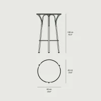 Kartell Hiray tavolo alto