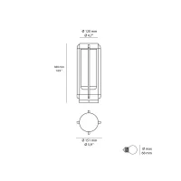 ACB Vega floor bollard ACB Vega floor bollard