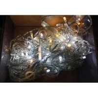 New Lamps Cordoniera Tenda luminosa 96 LED 3,30 metri bianco