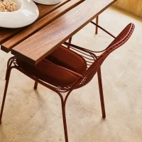 Kartell Hiray chairs cushion
