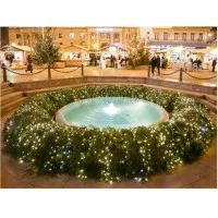 New Lamps string curtain Light 128 Bulbs LED 230V IN 24V OUT