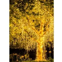 New Lamps string curtain Light 128 Bulbs LED 230V IN 24V OUT