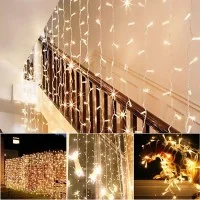 New Lamps string curtain Light 128 Bulbs LED 230V IN 24V OUT