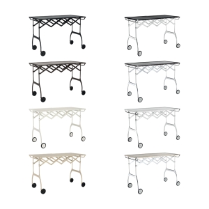 Kartell Battista folding cart