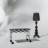 Kartell Battista folding cart