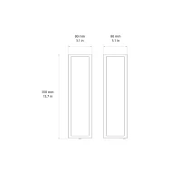 Astro Lighting Salerno lampada da parete led