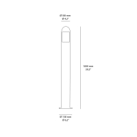 Sovil Torch outdoor bollard