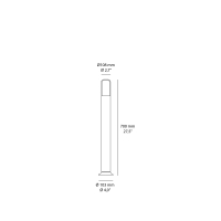 Sovil Stem outdoor led bollard