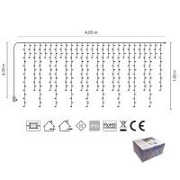 New Lamps Tenda Luminosa Natale 288 LED 3.90 metri 230V IN 24V New Lamps Tenda Luminosa Natale 288 LED 3.90 metri 230V IN 24V