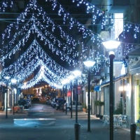 New Lamps Christmas string curtain Light 288 LED 3.90 meters
