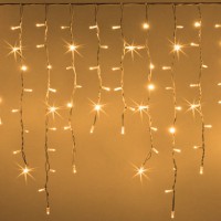 New Lamps Cordoniera Tenda luminosa 180 LED 5 metri Luce Bianco