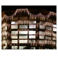 New Lamps Cordoniera Tenda luminosa 180 LED 5 metri Luce Bianco New Lamps Cordoniera Tenda luminosa 180 LED 5 metri Luce Bianco