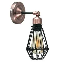 Copper color joint with tige M10X1 accessory for lamp holders
