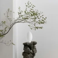 Fontana Arte Uovo lampada led a batteria
