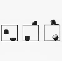 Flos Gaku Wire lampada LED in legno con USB e interruttore Flos Gaku Wire lampada LED in legno con USB e interruttore