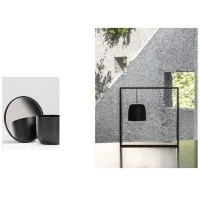 Flos Gaku Wire LED wood lamp with USB and dimmable switch by