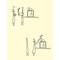 Flos Gaku Wire lampada LED in legno con USB e interruttore Flos Gaku Wire lampada LED in legno con USB e interruttore