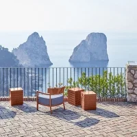 Kartell poltrona Cara Outdoor