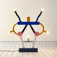 Memphis Ashoka lampada da tavolo Memphis Ashoka lampada da tavolo