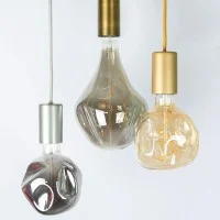Lampadina LED Curved Vintage Globo XL A165 BUMPED E27 5W 2000K