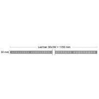 Growish LED Bar 3x36W 108W Cultivation / Grow Plants culture Growish LED Bar 3x36W 108W Cultivation / Grow Plants culture