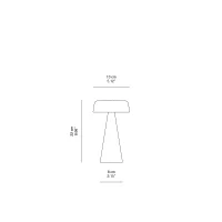 Plust Fade table lamp lampada da tavolo