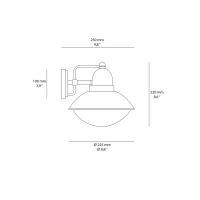 Sovil Itaca led wall lamp for outdoor