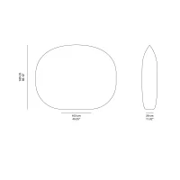 Plust Fade Shell luminous partition