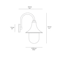 Sovil Zoe outdoor led wall lamp