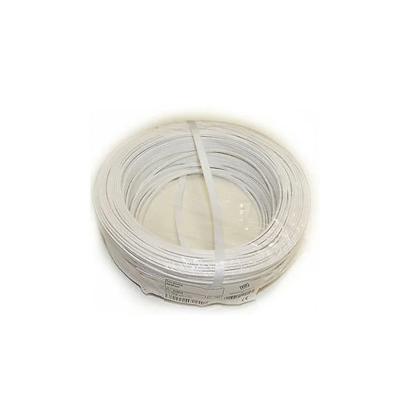100 meter cable strap 2x0_50mmq white color 220V 100 meter cable strap 2x0_50mmq white color 220V
