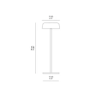 Plust Fade table lamp metal lampada da tavolo